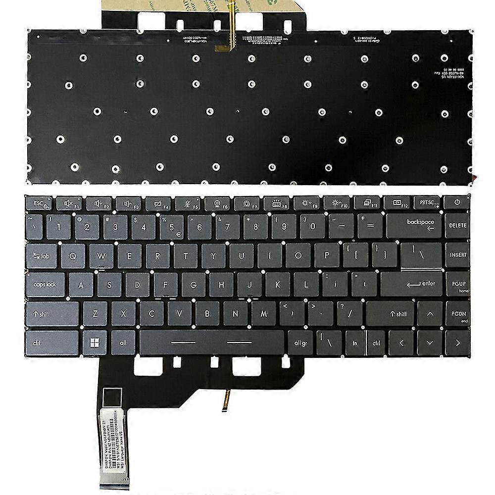 Us Version Backlight Laptop Keyboard For Msi Ge66 Raider PXCL