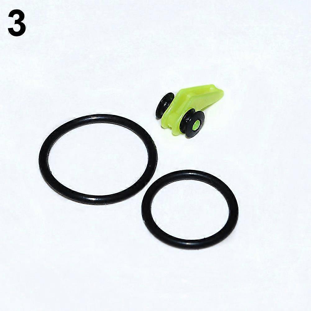 3pcs ασφαλή δολώματα κατόχων κατόχων αγκίστρων για το καλάμι αλιείας StyleGreen