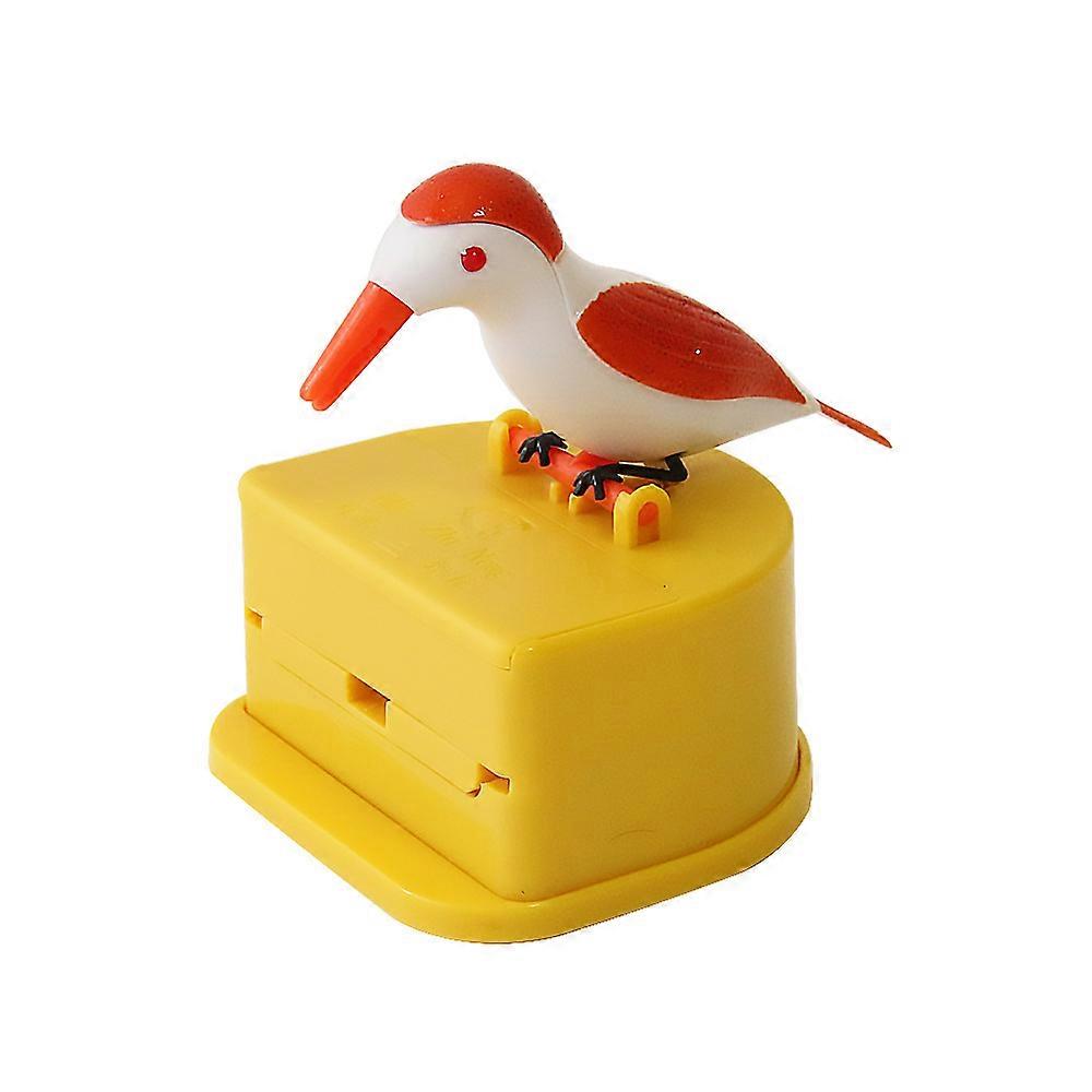 Toothpick Holder Dispenser Cute Bird Intelligent Automatic Toothpick Box Home
