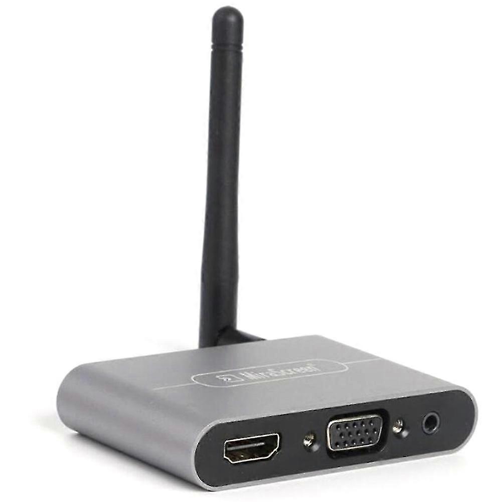 X6w Plus 4k Wireless -compatible Display Adapter Dual Band 5ghz Wifi Receiver Vga Wireless Monitor