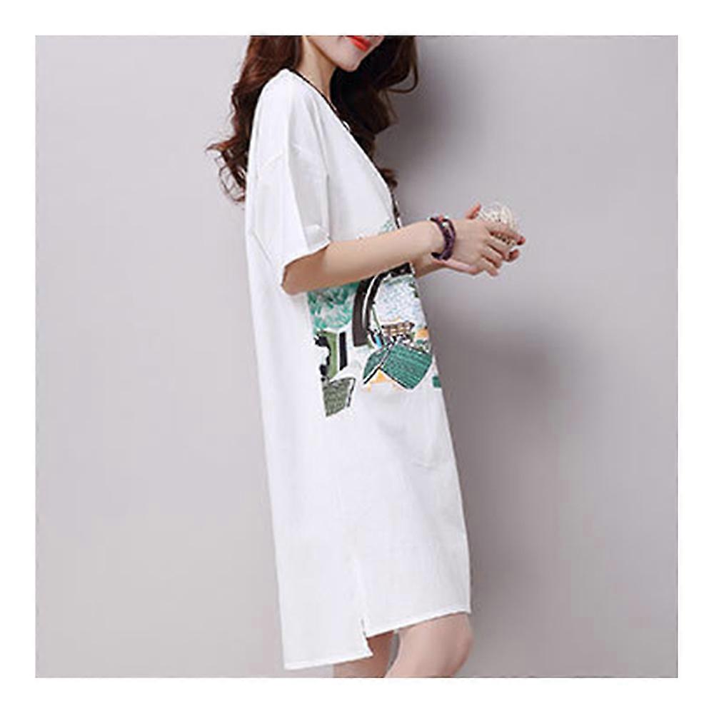 Plus storlek lös bomull