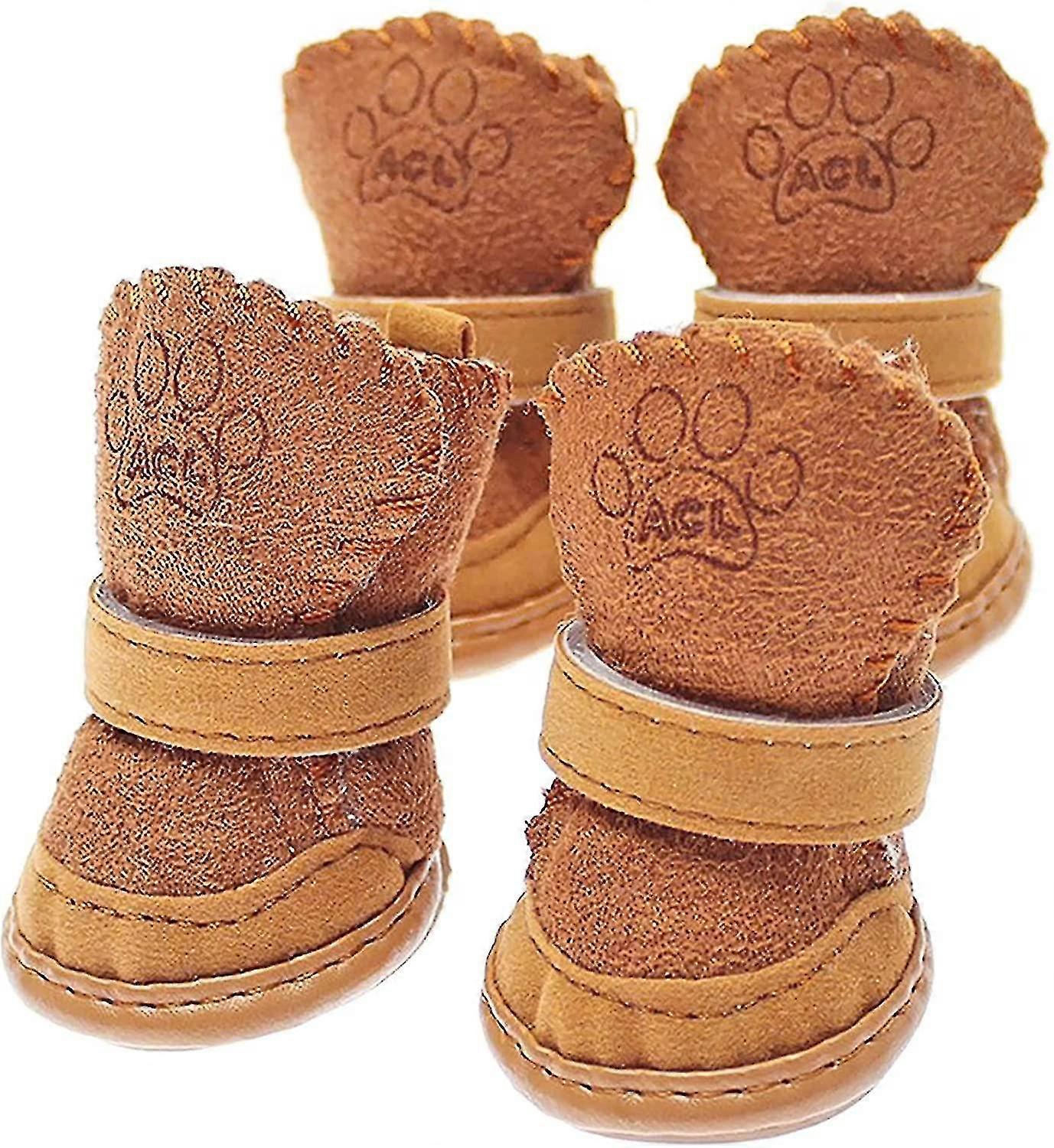 Dog Boots, Dog Cat Warm Boots Winter For Hot Pavement, Dog Shoes Puppy Snow Booties Chihuahua Booties-xinhan