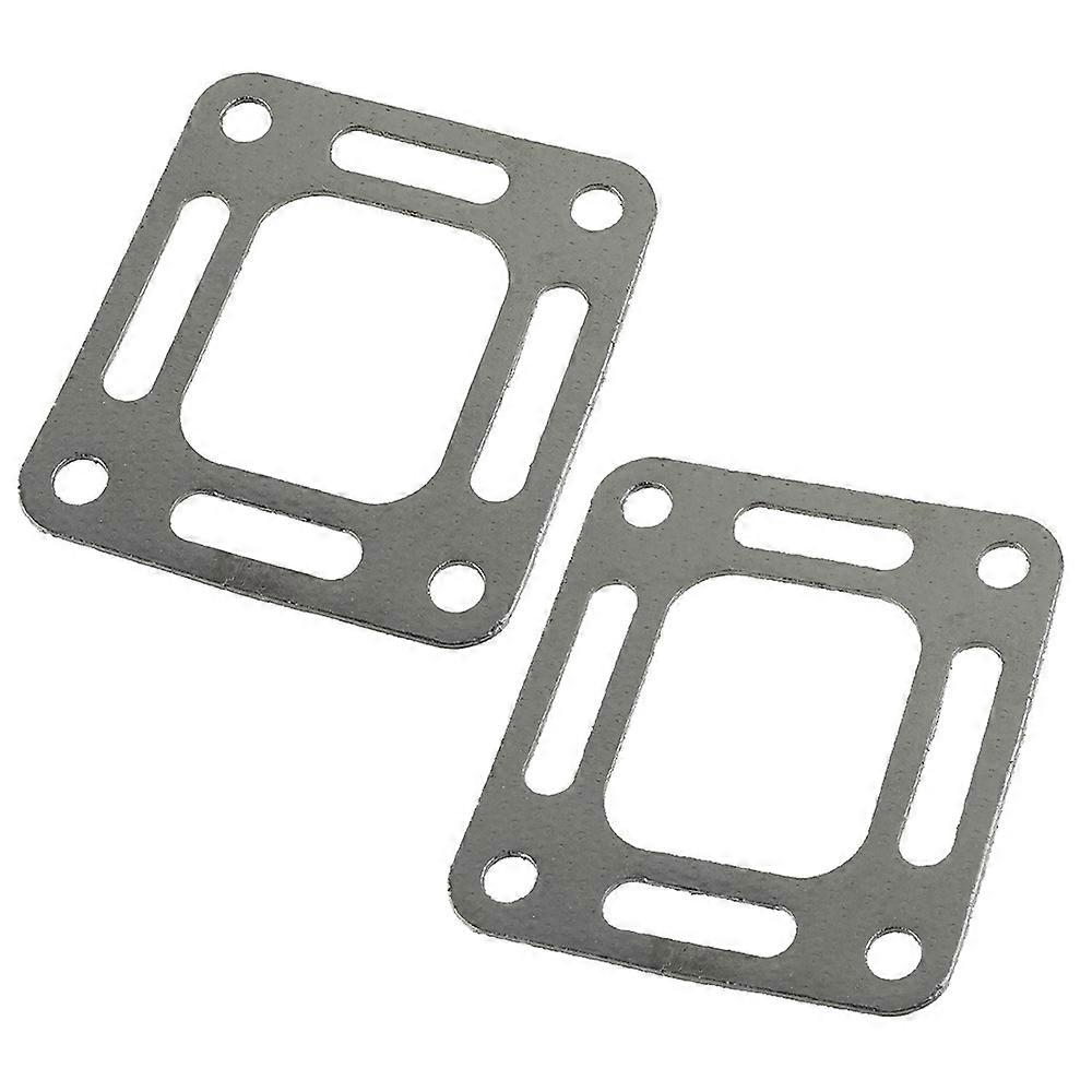 2Pcs Exhaust Elbow Gasket Elbow Exhaust Gasket for Mercruiser 4.3 5.0 5.7 6.2 454 502 V6 V8 27-8710