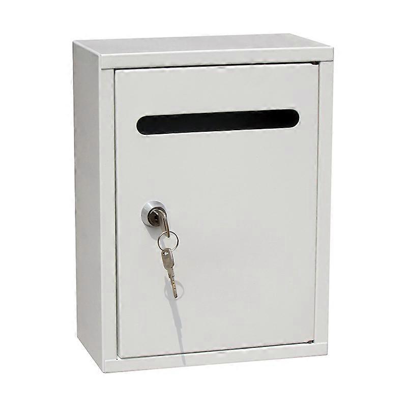 Wall-Mounted Mailbox with Two Keys Protected Spike Box Collection Boxes Mailbox Mailbox