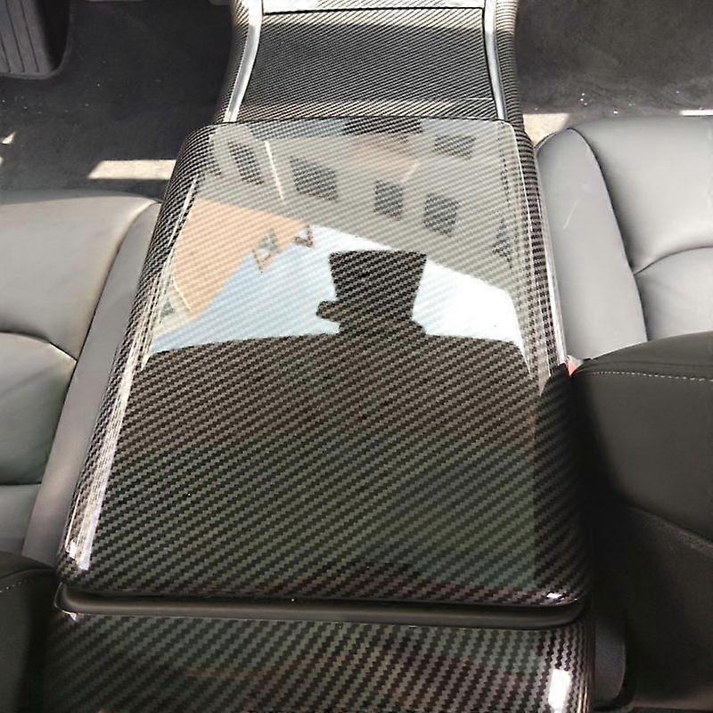 For Tesla Model 3 Y 17-23 Inner Center Storage Armrest Plastic Cover ABS Trim Accessories model y 1PC