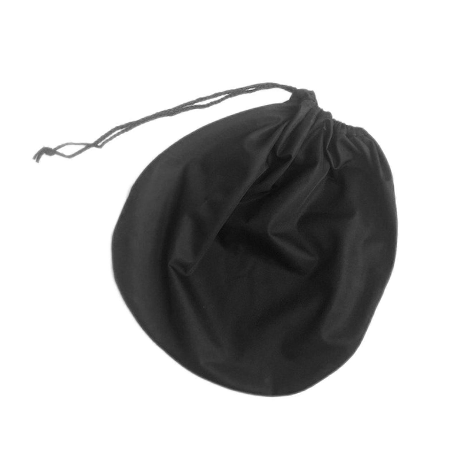 Helmet Bag Plush Soft Drawstring Pocket Dust Proof Good Toughness Full Half Helmet Storage Bag For Motorcycle Cycling Scooter
