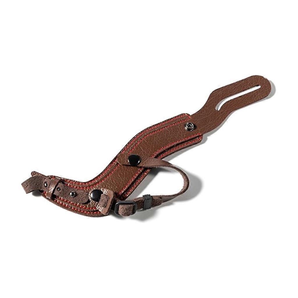 Camera Leather Wrist Strap DSLR Hand Belt Holder Shockproof Strap Waterproof