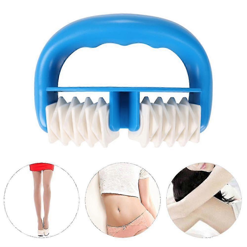 2 Wheels Plastic Muscle Massage Roller