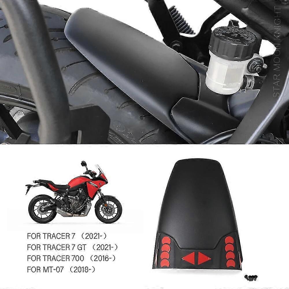 Rear Fender Mudguard Extender For YAMAHA Tracer 7 GT Tracer 700 MT-07 MT07 MT 07 2018 - 2022 2022 Accessories Hugger Extension