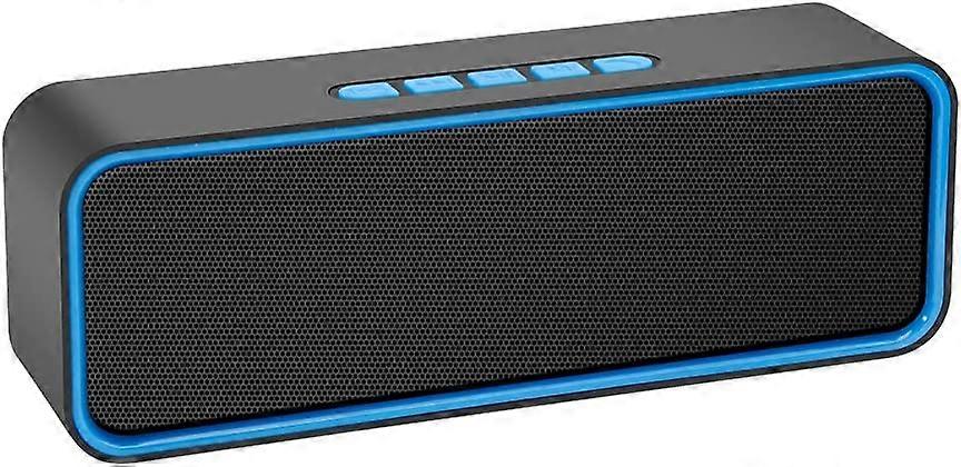 Portable Wireless Speaker,Bluetooth 5.1 Speaker(Blue)