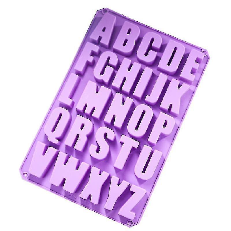 Large Numbers Letters Silicone Soap Mold