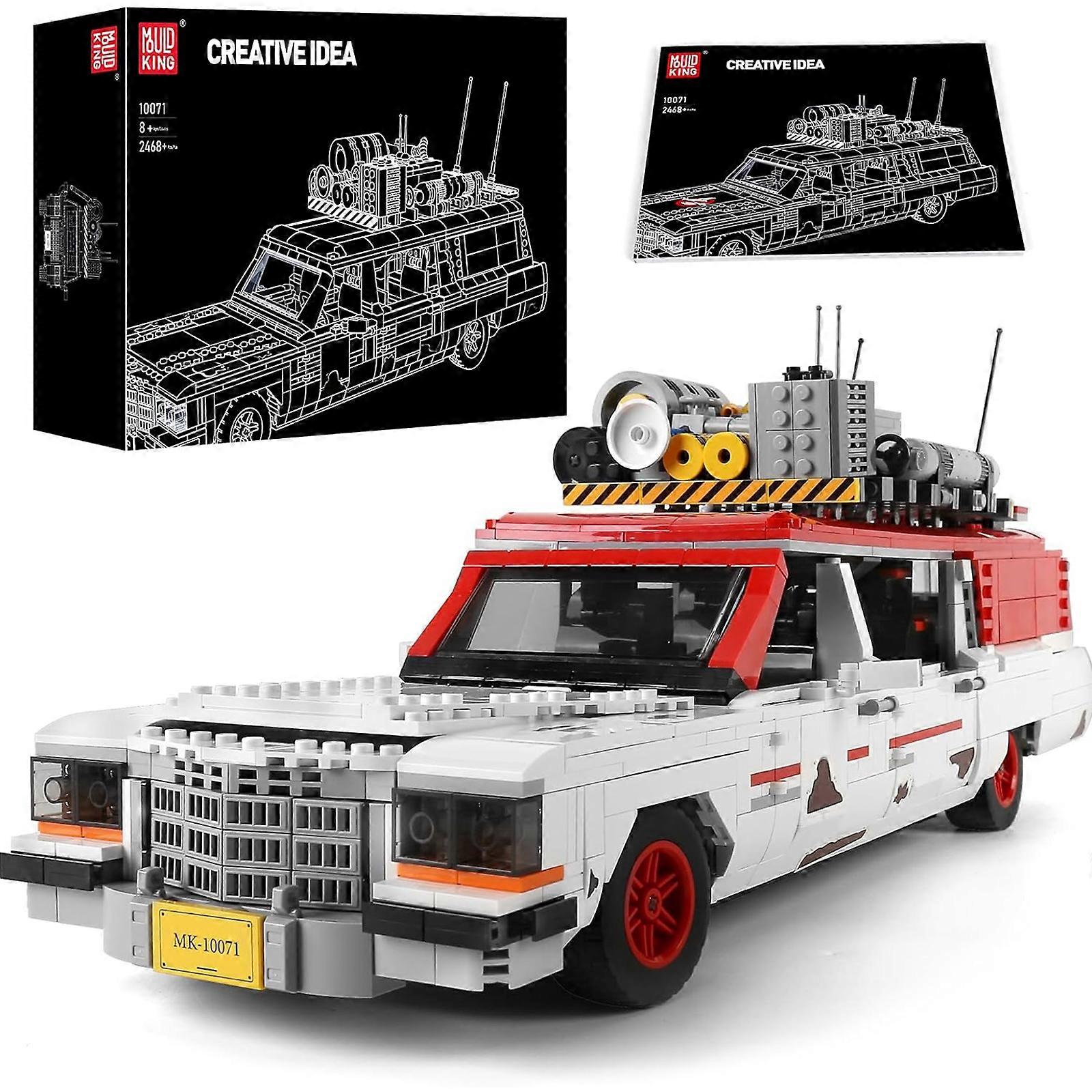 Mould King Creative for Icons Ghost Bus Car Big Set for Adults, Model Car Kit, Technology Clamp Blocks Kit Collector Model for Exhibiting as Cool Deco