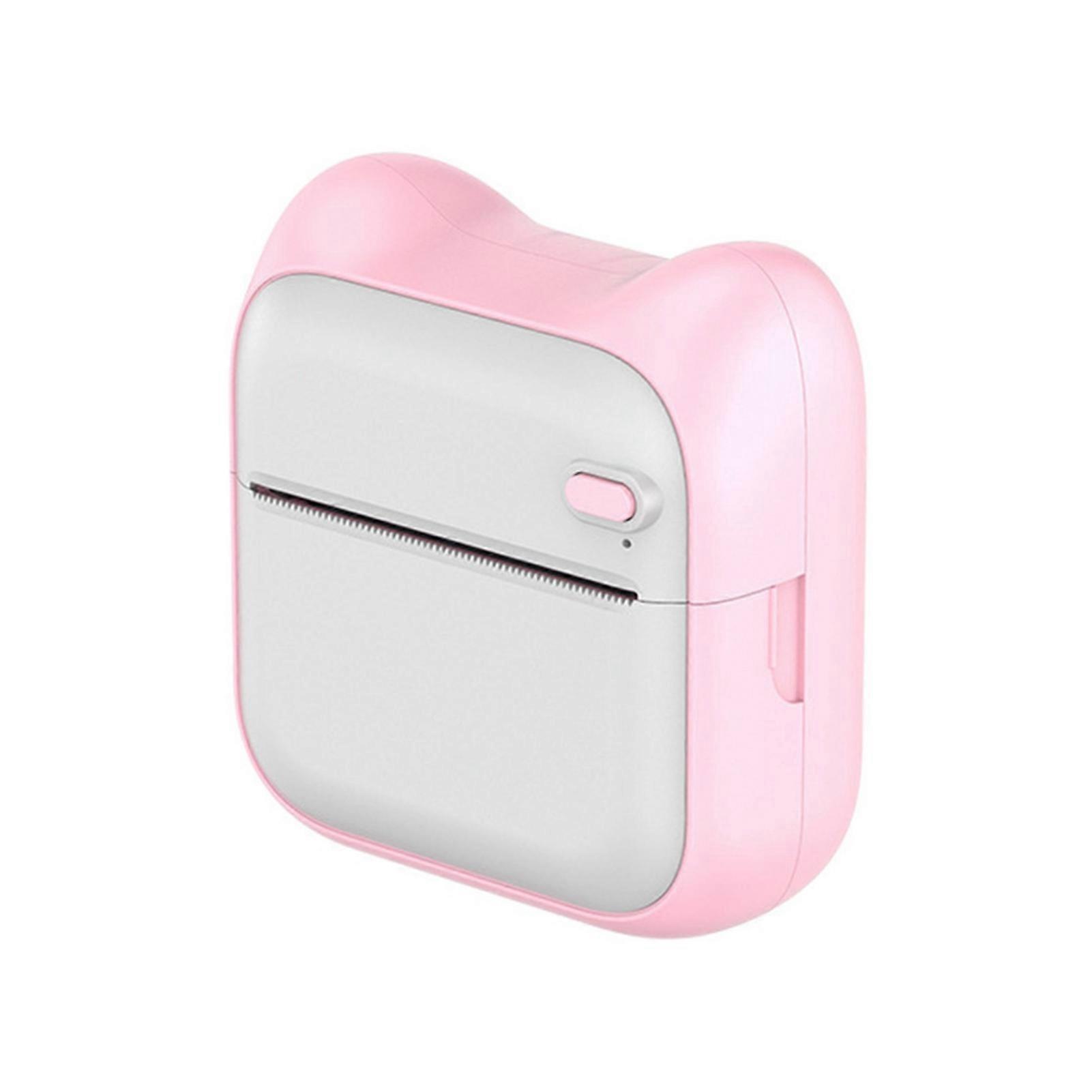 Portable Mini Printer Wireless BT Thermal Printer Easy Operation Compatible for Android IOS Pocket Printer Label Maker