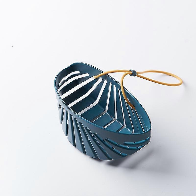 Küchenkorb mit Abflusslöchern (blau)