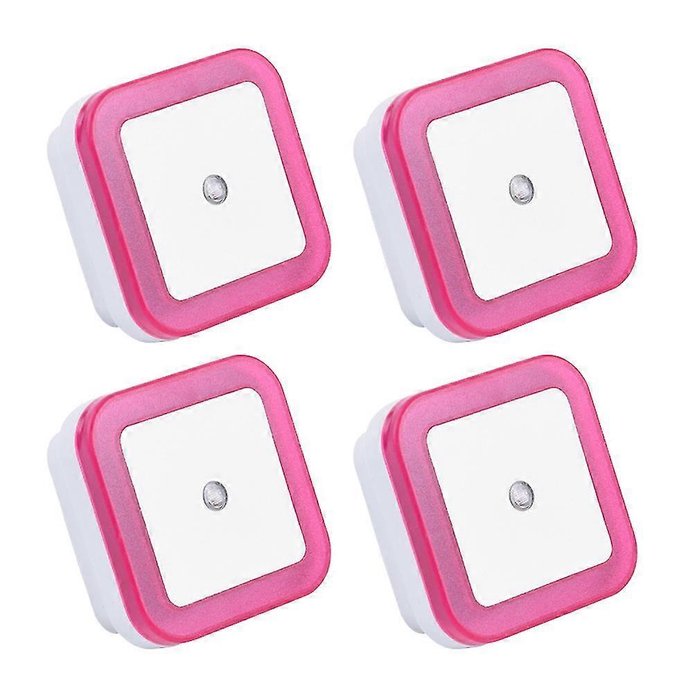 Square Led Small Night Light Control Induction Small Night Light