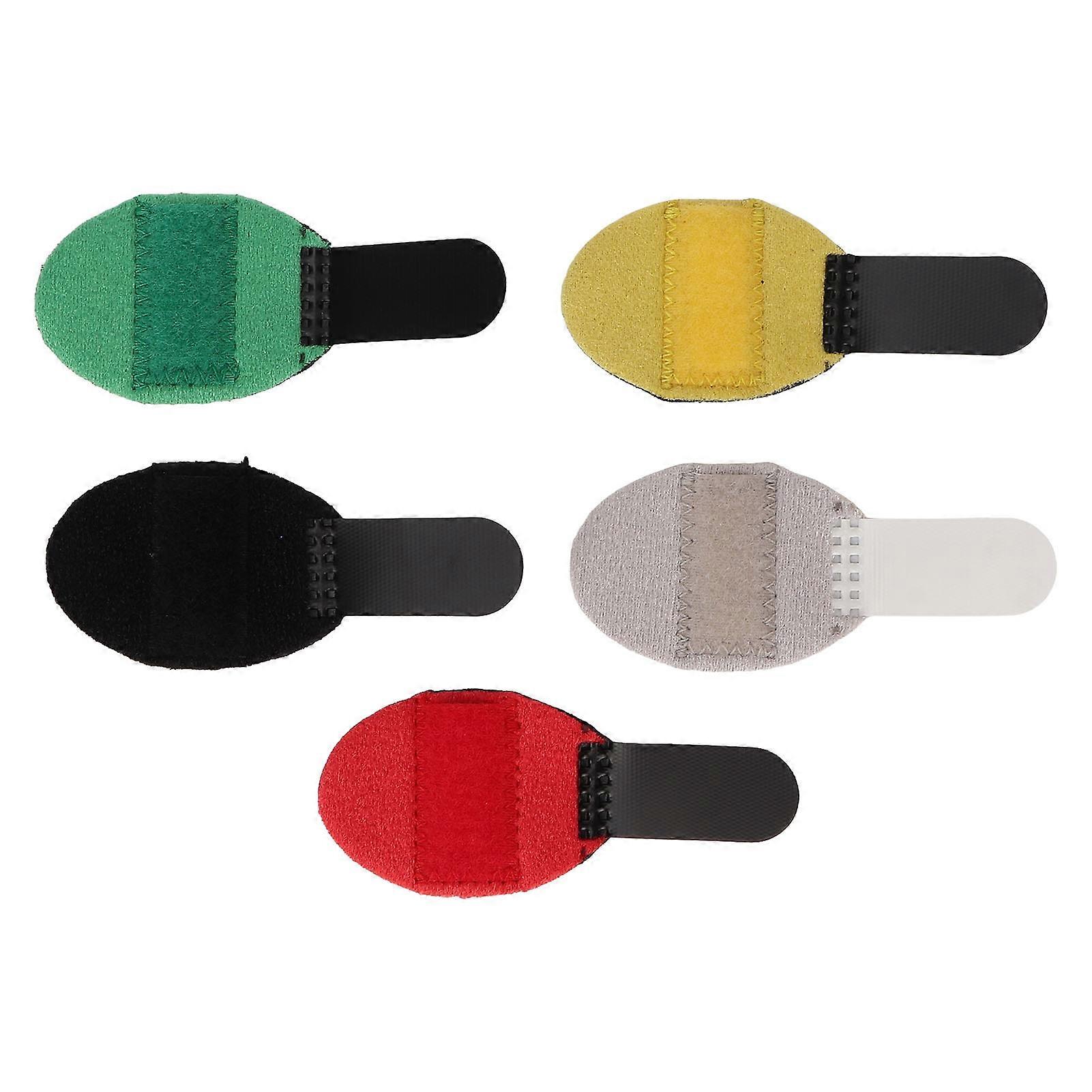 5st Fingerfixeringsband Justera täthet Andningsbar Fingerstabilisering Splint Brace Olika färger