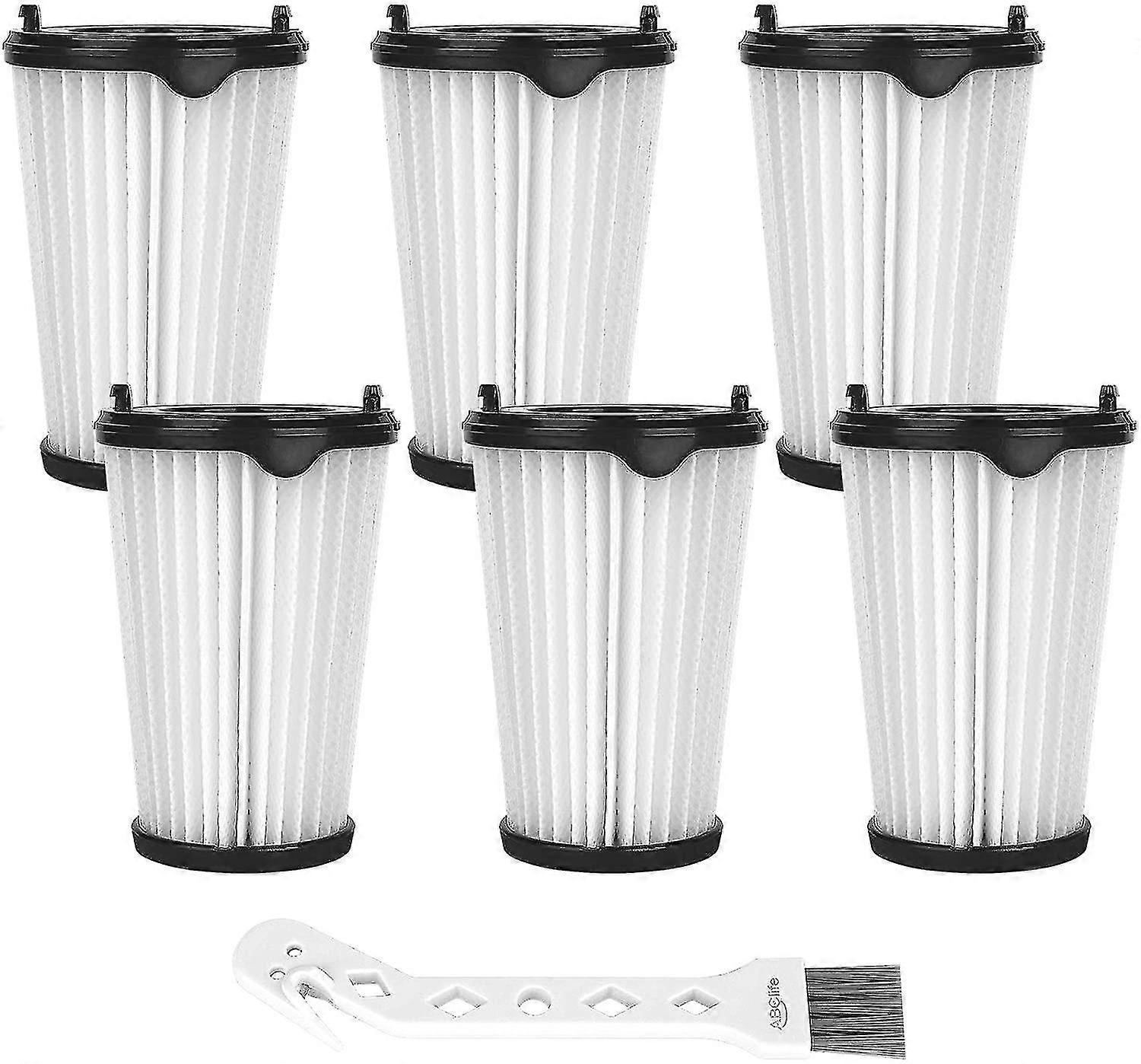 Set Of 6 Filters For Aeg Cx7 Cx7-2 Vacuum Cleaners For All Models, Replacement Hepa Filters Replacement Filter And 1 Cleaning Brush