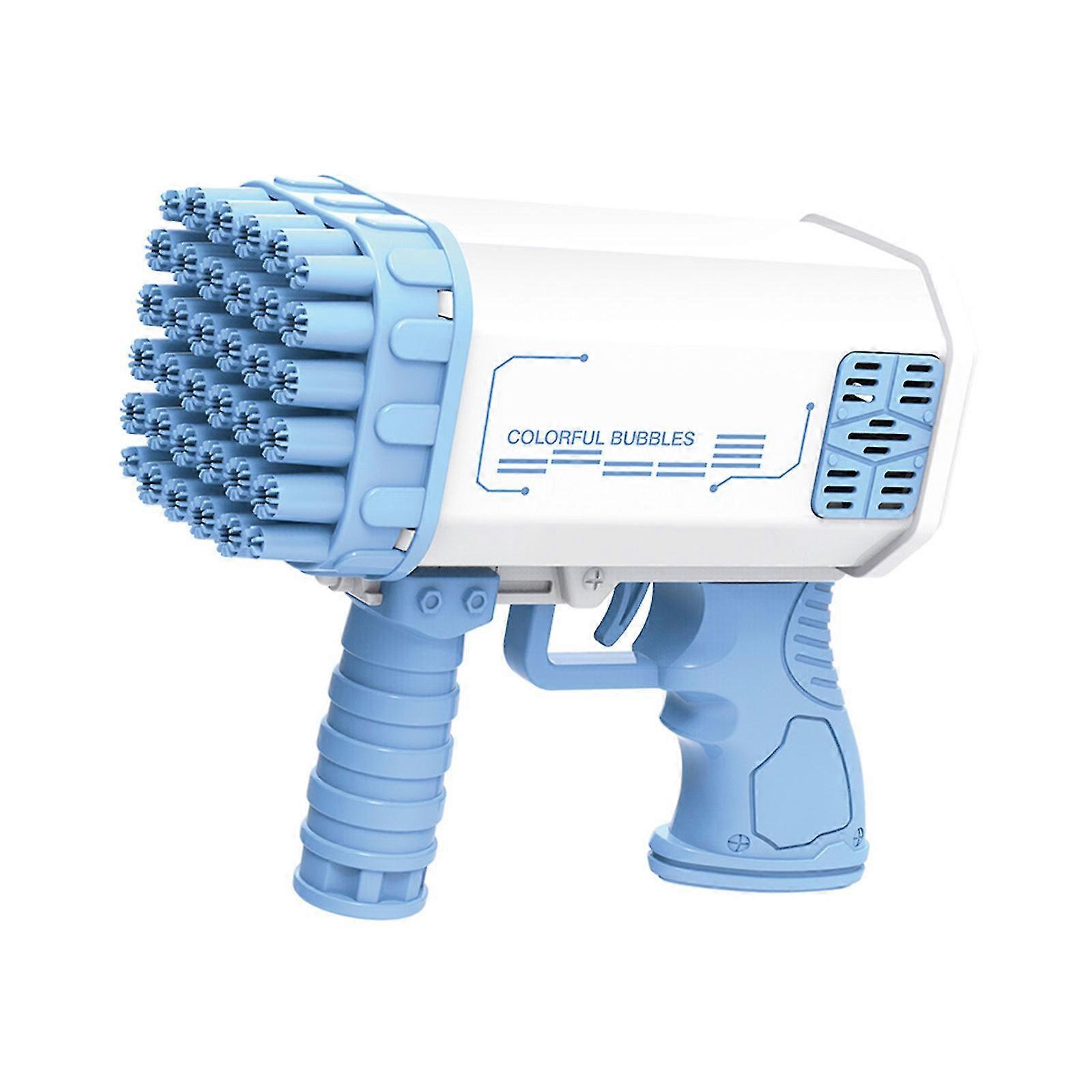 36 Holes Automatic Electric Bubble Machine Bubble Gun Rocket For Kids Children