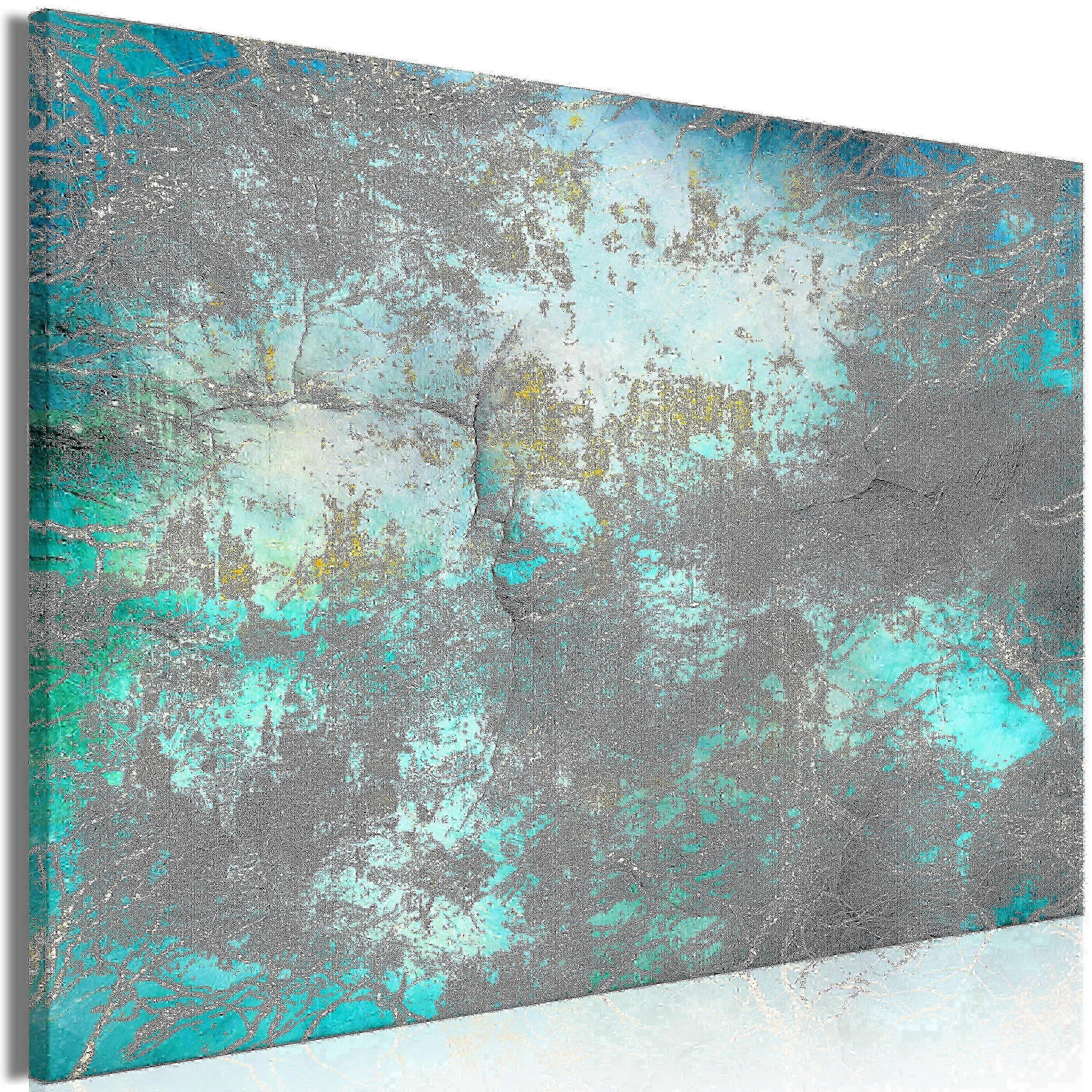 Leinwandbild - Emerald Ocean (1 Teil) breit