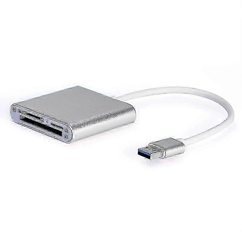 3-in-1 Usb 3.0 Cf Sd Micro Sd/tf Memory Card Reader High Speed For Pc Laptop