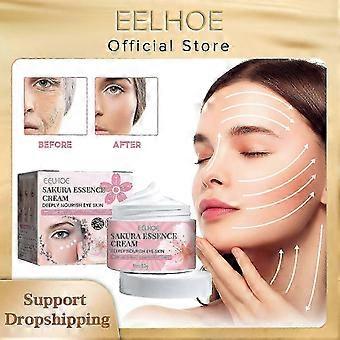 Eelhoe Anti Aging Cream Firm Facial Lighten Fine Lines Remove Dark Circles Wrinkle Anti-puffiness Eye Bags Sakura Essence Cream(figure 2 Is The Produc