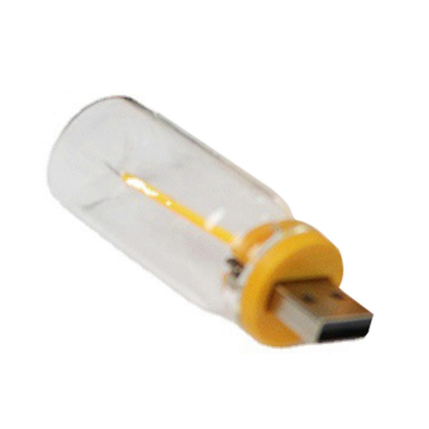 USB LED Car Interior Atmosphere Light Plug-Play Easy to Use Soft Glow Flicker Free Retro Car Lamp