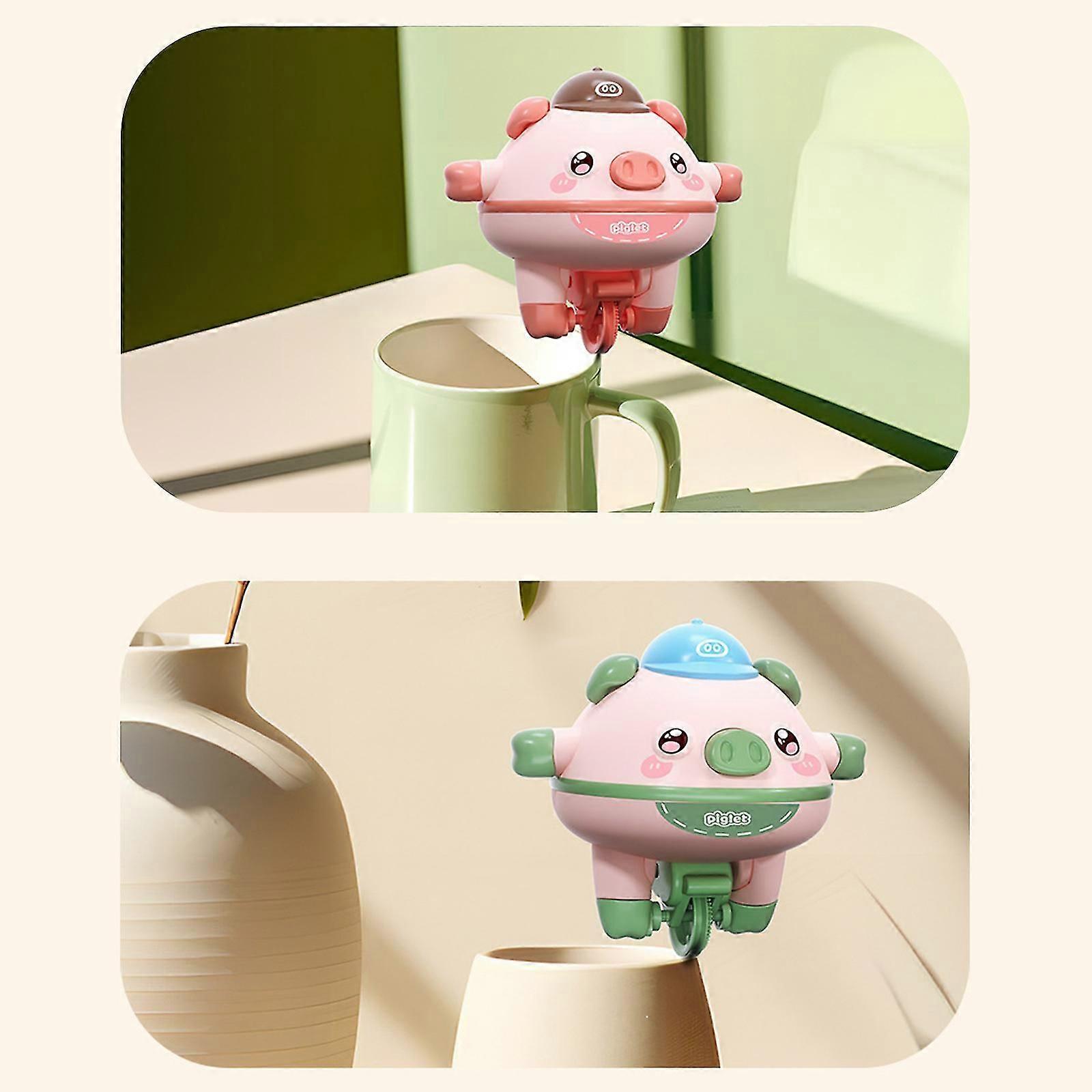 Balanced Pig Toys Tightrope Walking Tumbler Piglet Unicycle Toy