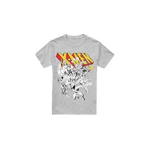 Marvel Mens X-Men Retro Team T-Shirt