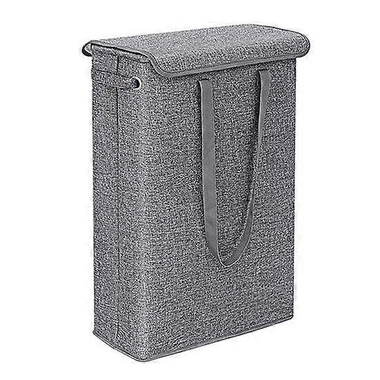 Laundry Storage Bag with Ergonomic Handle Foldable Design Dustproof Large Capacity