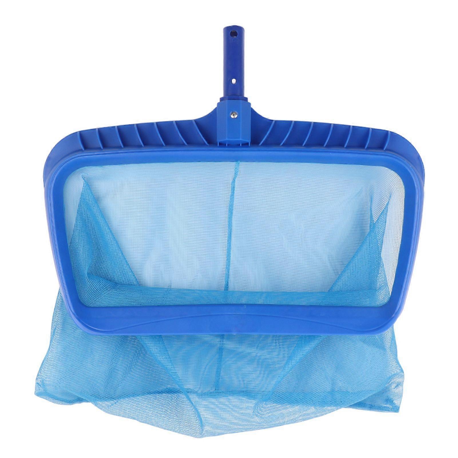 Reinforced Plastic Frame Pool Leaf Net Swimming Pool Debris Falling Leaves Cleaning Net Tool