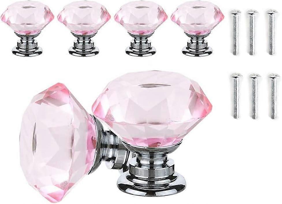 Elegant Crystal Diamond Cabinet Knobs Waterproof Rust Resistant