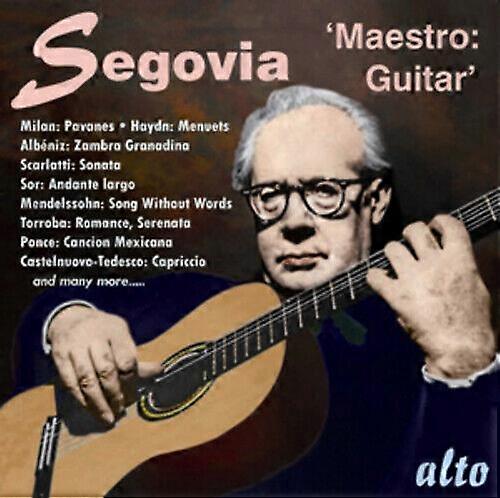 Andrs Segovia Segovia Maestro Gitara CD (2012)
