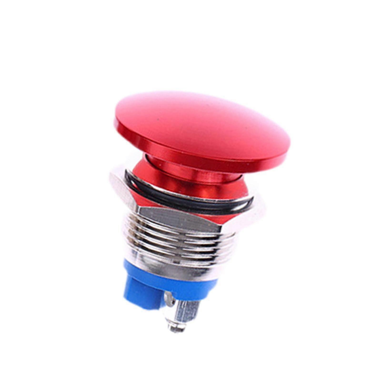 Momentary Push Button Utility Accessory Easy Installation Professional Metal 16 mm
