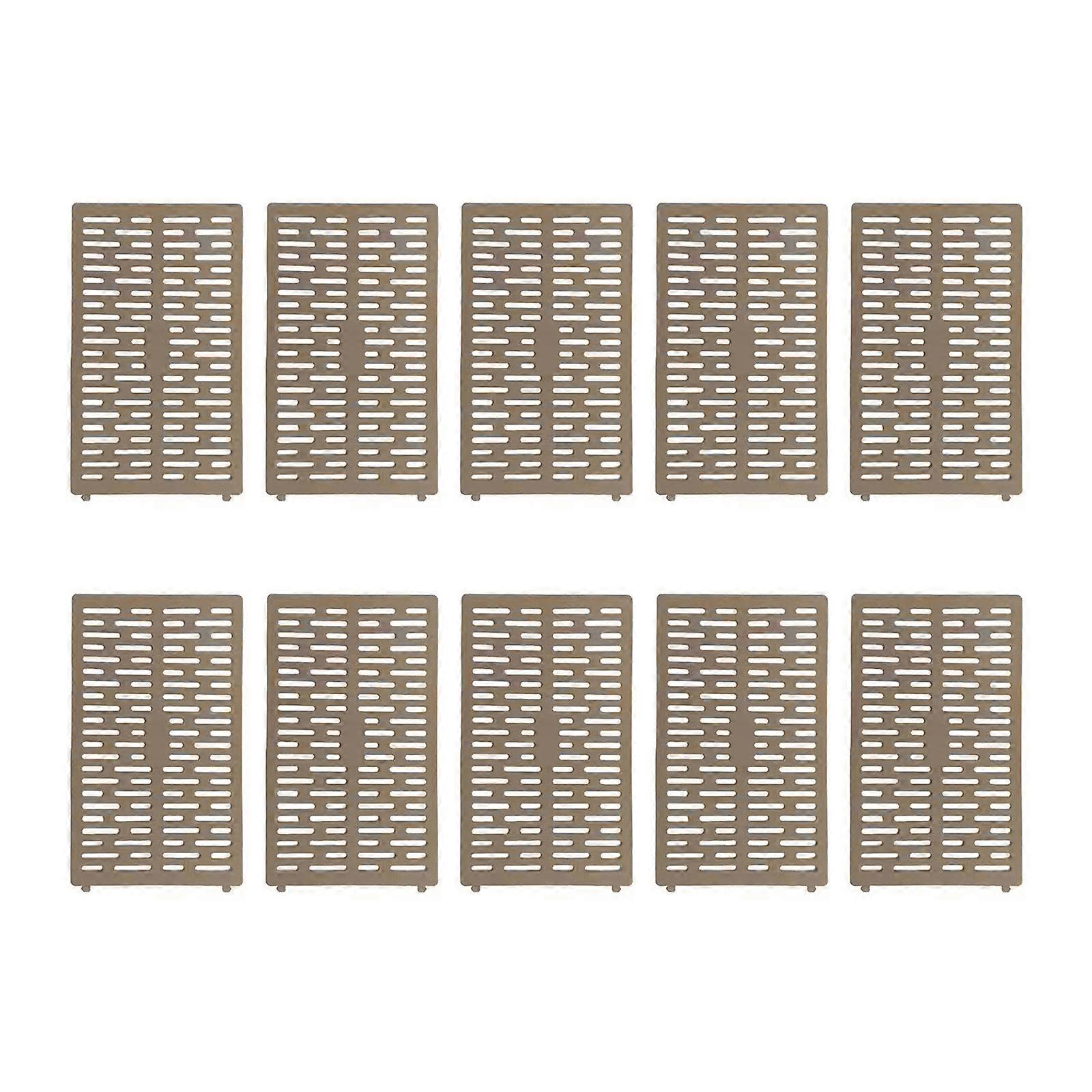 6/10 Pack Plastic Tree Trunk Protectors Flexible Tree Guards Expandable Nursery Mesh Tree Bark Plant Protector Guard