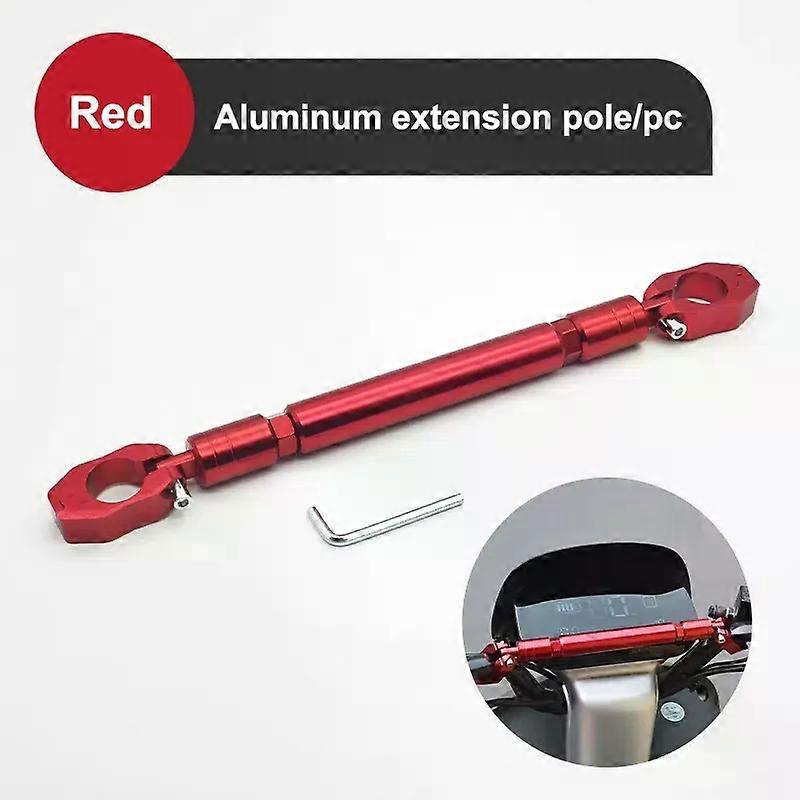 SEAMETAL Motocicletă Bară de echilibru groasă Universală 22mm Bară transversală din aluminiu Întărește ghidonul Extinde pârghia de întărire a motocicletei