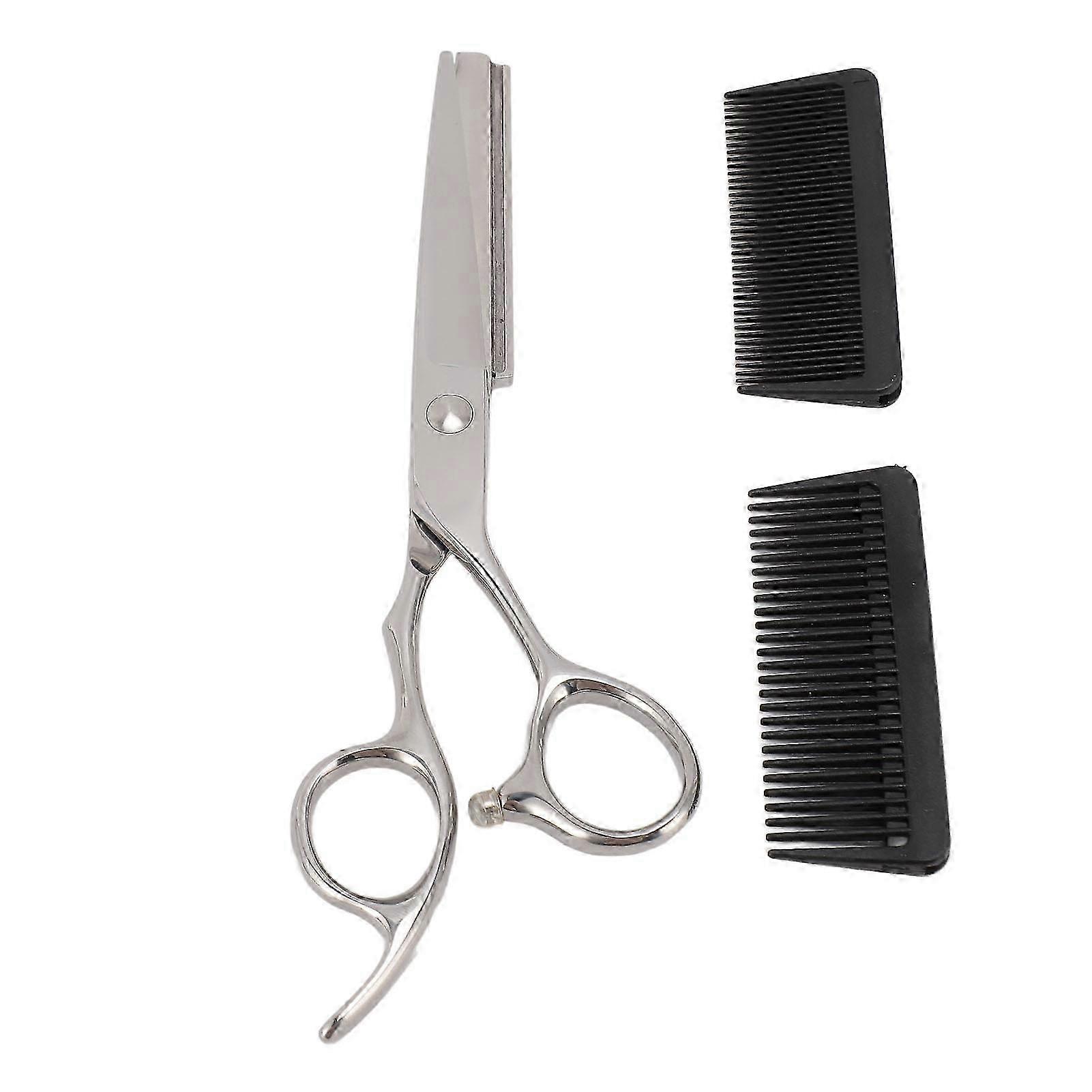 Stainless Steel Hair Cutting Scissors Kit - Multipurpose & Accurate for Home Salon Use
