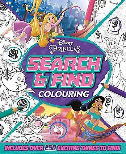 Disney Princess: Search & Find Colouring