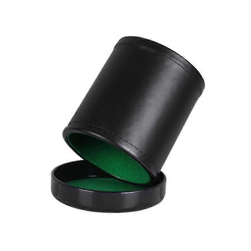 Dice Cup Pu Leather Stable Sturdy Comfortable Hand Feeling Dice Cup