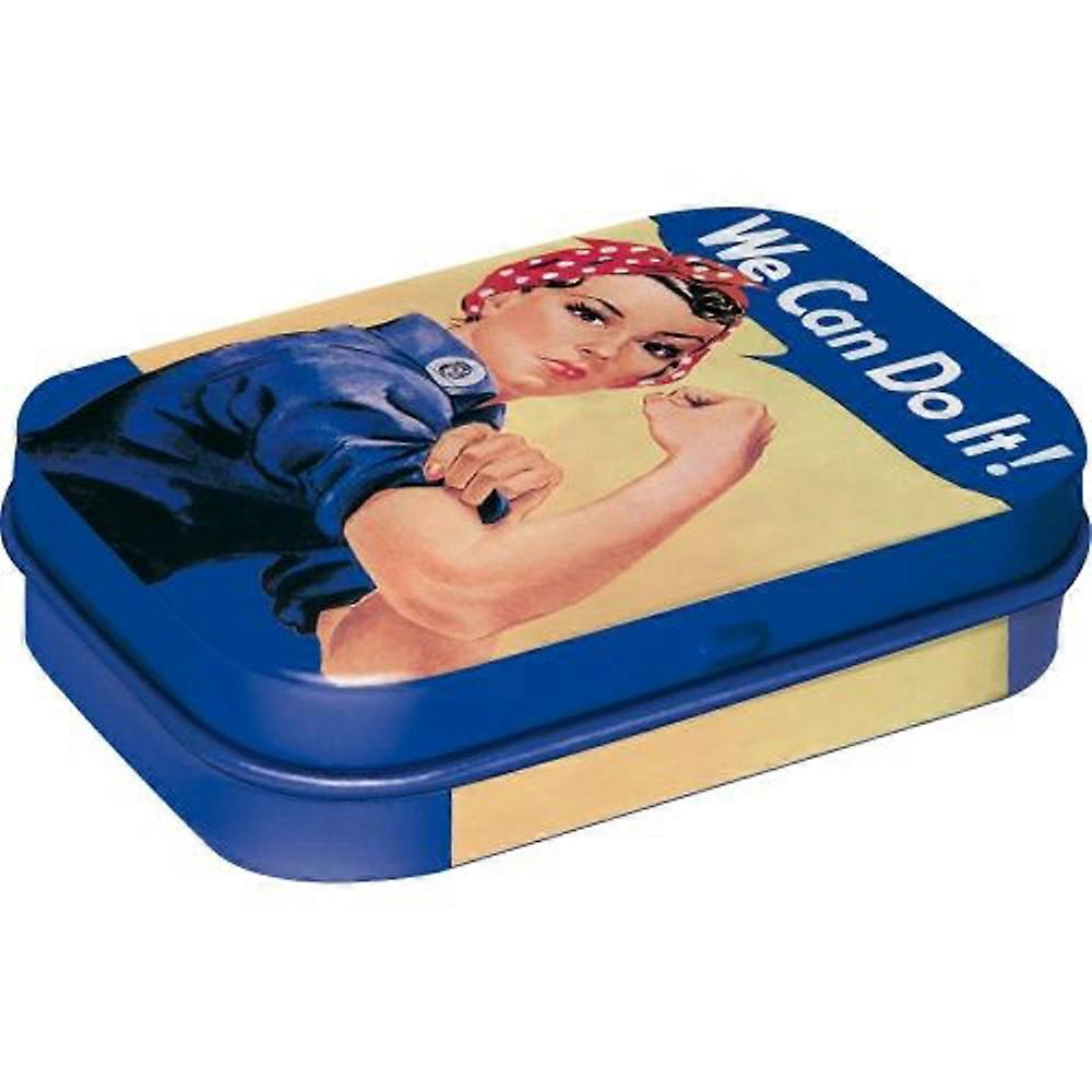 Nostalgic-Art We Can Do It Mint Box (4x6x2cm)