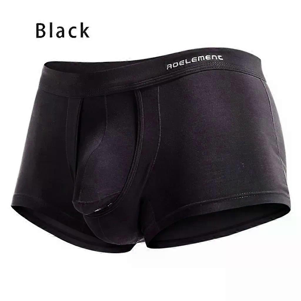 Men Underwear New Separate Boxer Breathable Male Panties U Convex Men Boxer Function Youth Seoul Convex Separation Boxer
