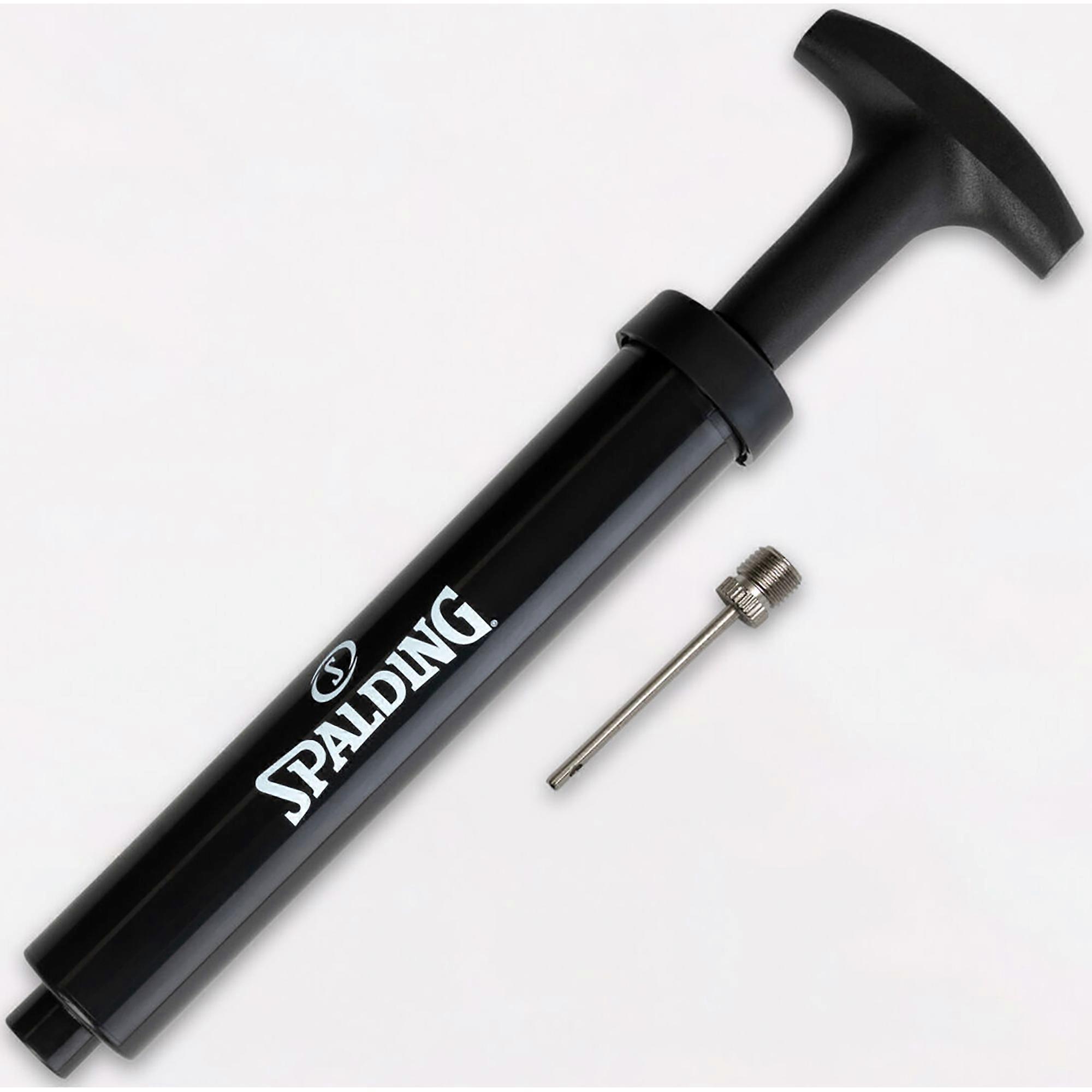 Pompă de baschet din aluminiu cu acțiune dublă Spalding de 8"