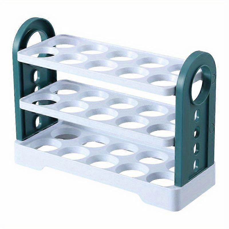 Egg Storage Box, Refrigerator Side Door Storage Rack Household Reversible Egg Box Kitchen Storage Box, For Egg Preservation