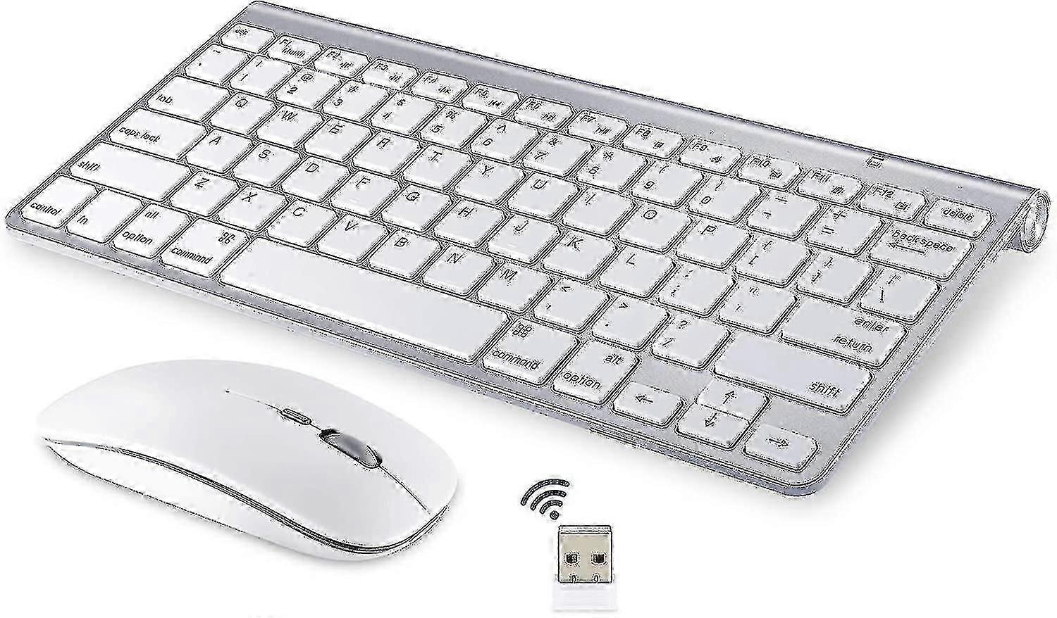 Wireless Keyboard And Mouse For Apple Imac Windows Or Android (2.4g Wireless)