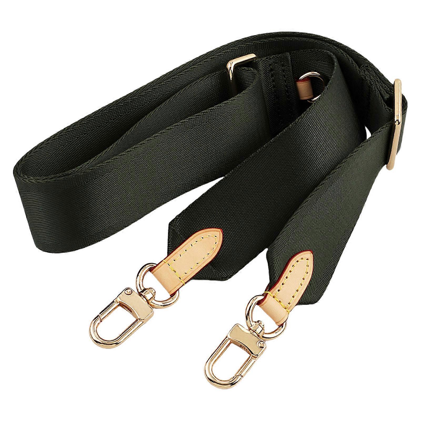 Practical Crossbody Bag Replacement Strap Adjustable Shoulder Strap Nylon Replace Belt 70-110cm Wide Shoulder Strap  Green