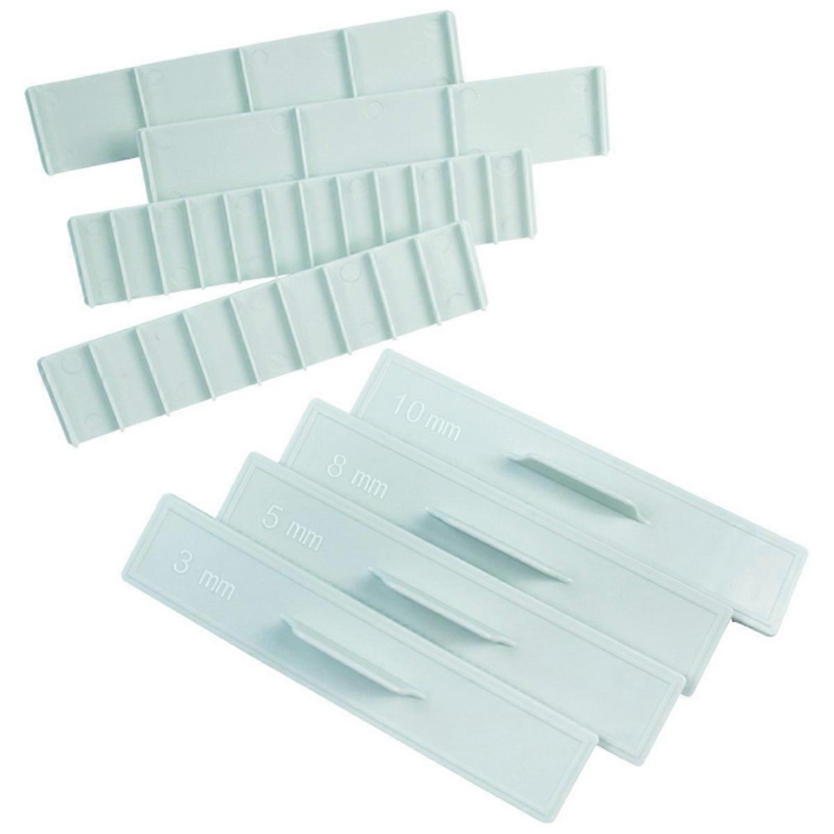 Cookie Thickness Measuring Tool 8Pcs Pastic Biscuit Cake Mold