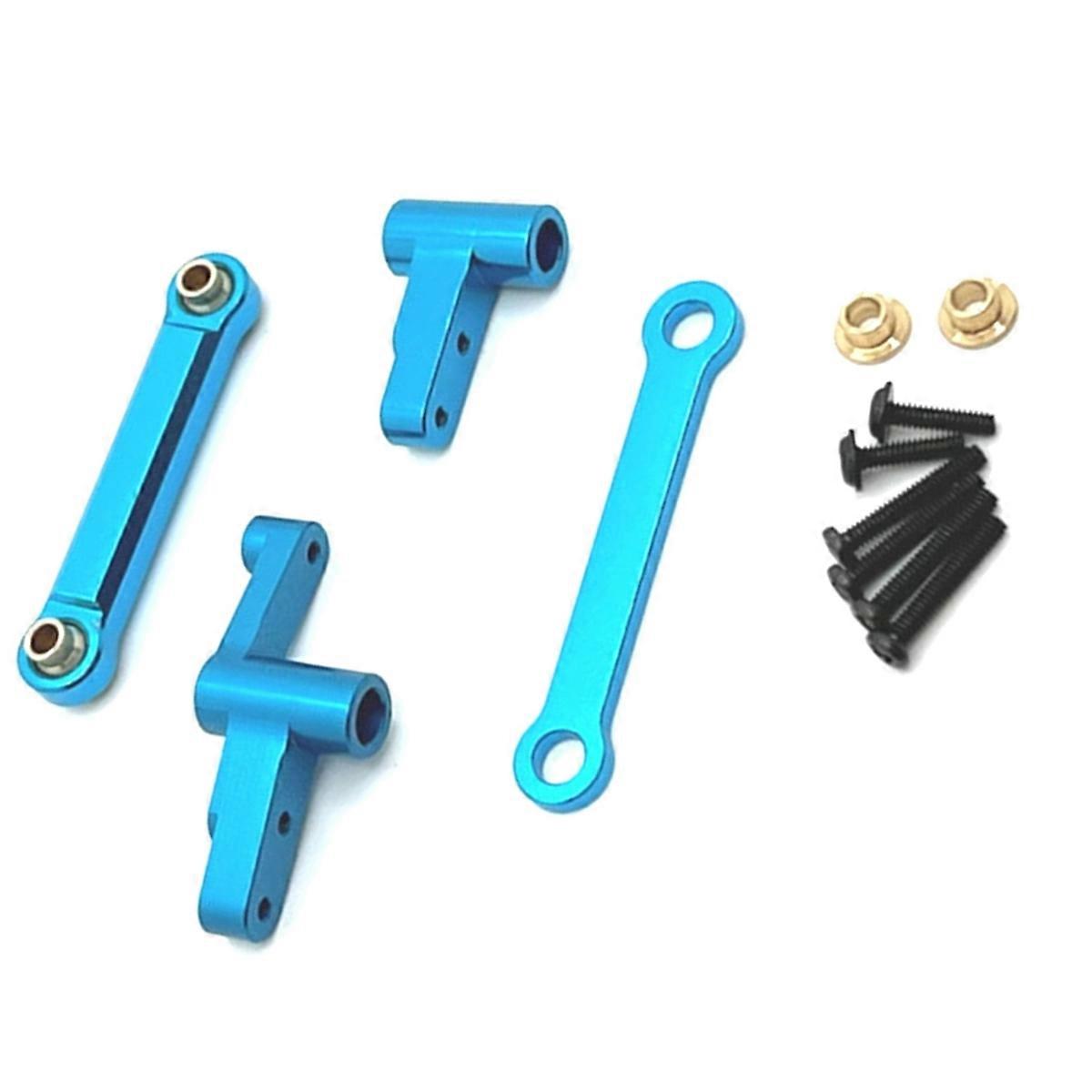 Steering Cup Swing Arm Set for 1/14 RC Car Upgrade Parts Blue