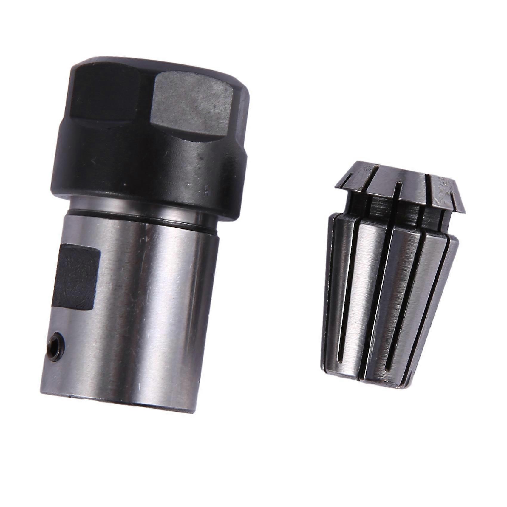 1Pcs C20 Er16 32L 8Mm Spindle Motor Clamp Rod + 1Pcs Er16-1/8 Collet