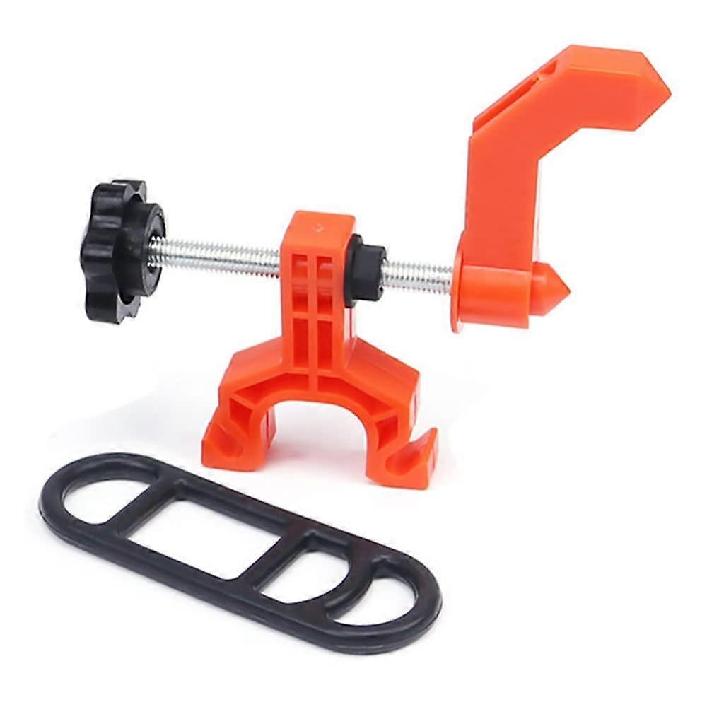 bicycle wheel Tling stand, bicycle wheels setting tools, mini simple compact light bike wheel repair tools setting tool orange