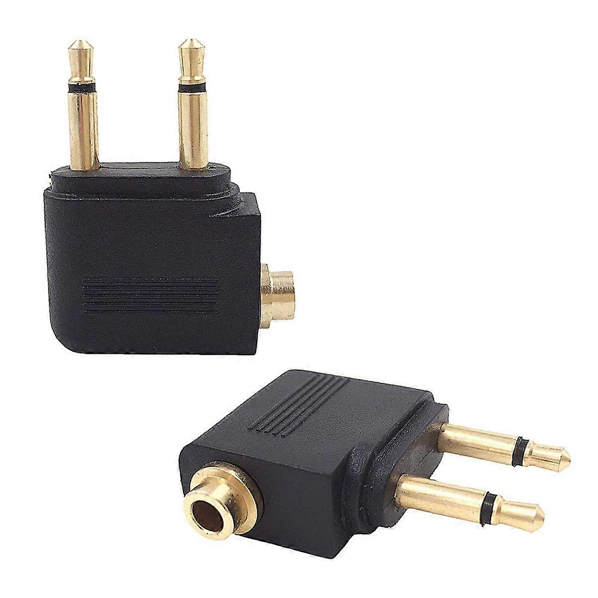 5Pcs 3.5mm Plug Adaptor Jack Audio Headphone Converter Adapter