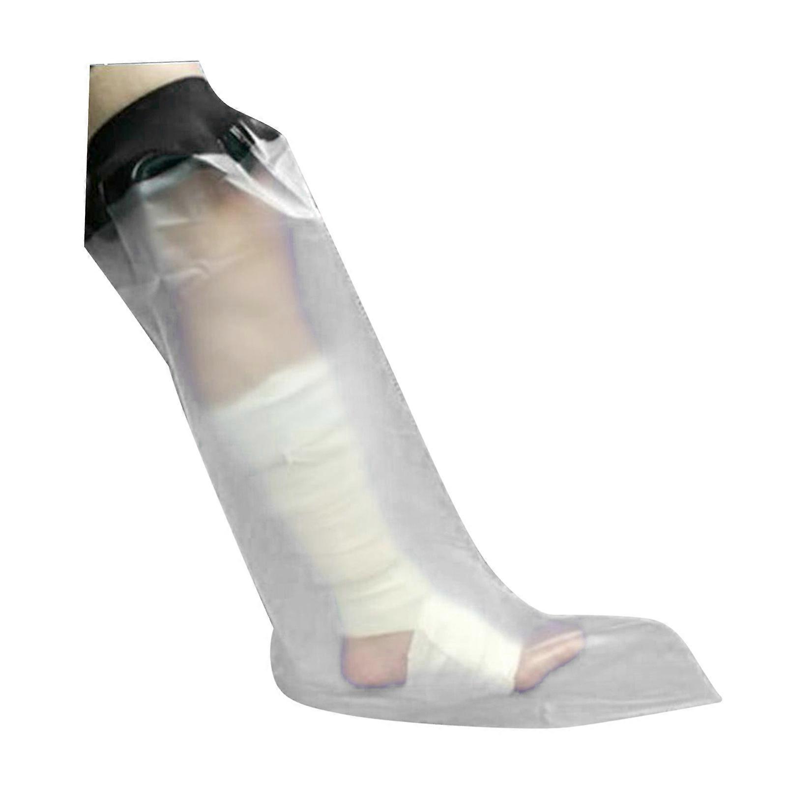 Shower waterproof sleeve loop-free design, suitable for adults with short legs